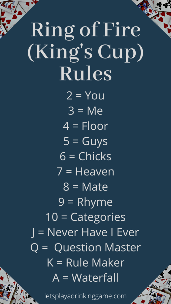 Ring of Fire rules.