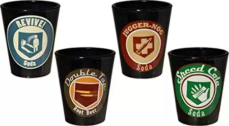 Call of Duty Ops III Perks Shot Glass, Set of 4