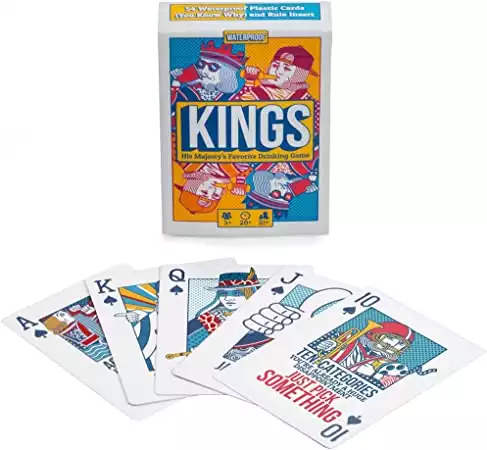 Kings Drinking Game Playing Cards (Waterproof)