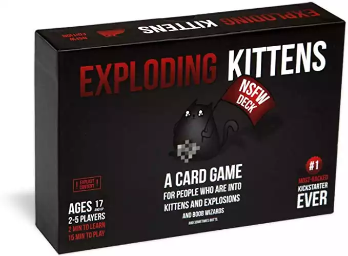 Exploding Kittens Card Game - NSFW Version